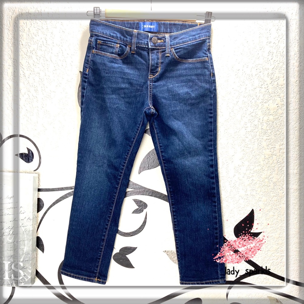 Old Navy Blue Skinny Jeans For Girls, size 10